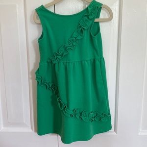 Janie and Jack Kelly Green Sleeveless Dress